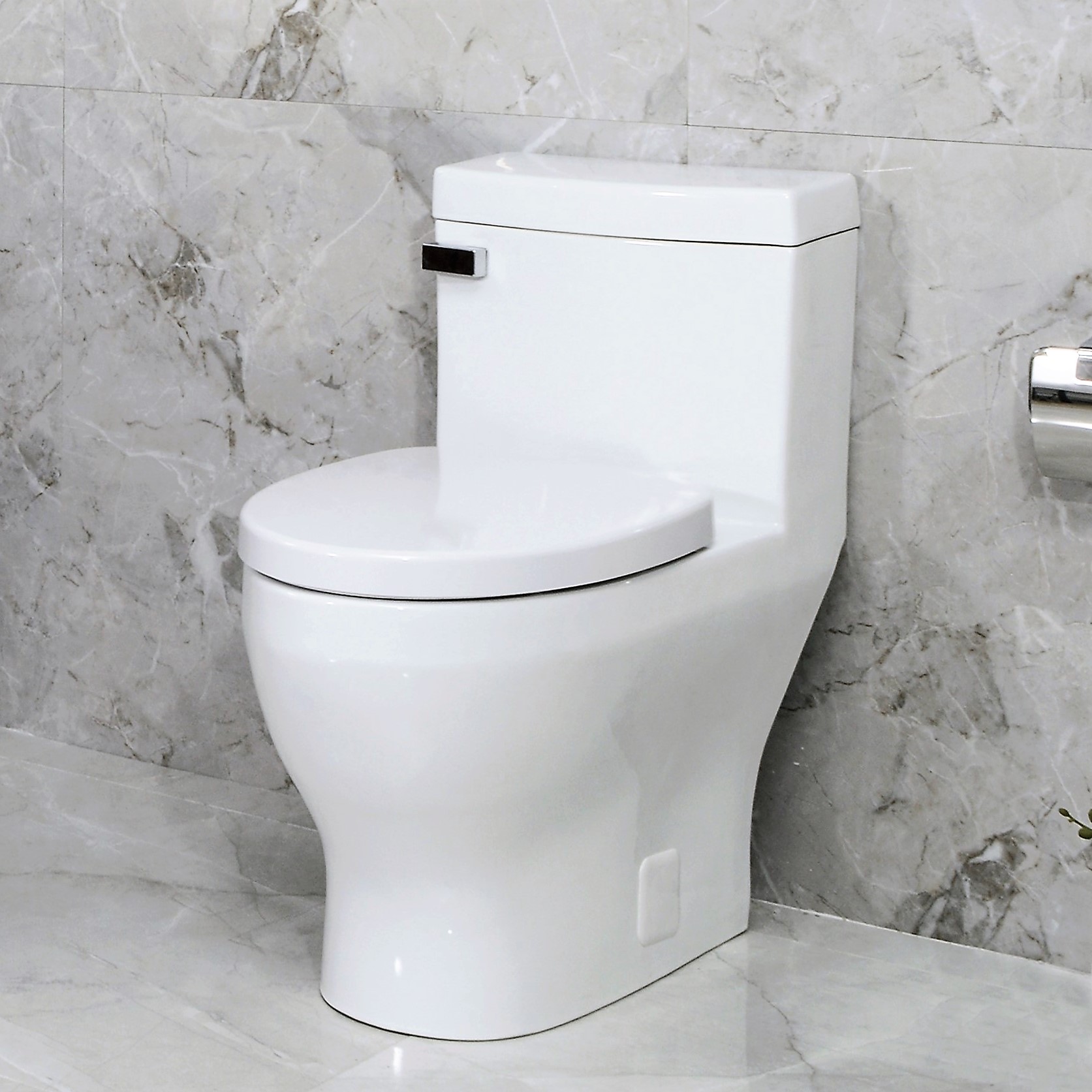 CADENCE One-Piece Toilet, Front-Mount Dual-Flush - Image 4