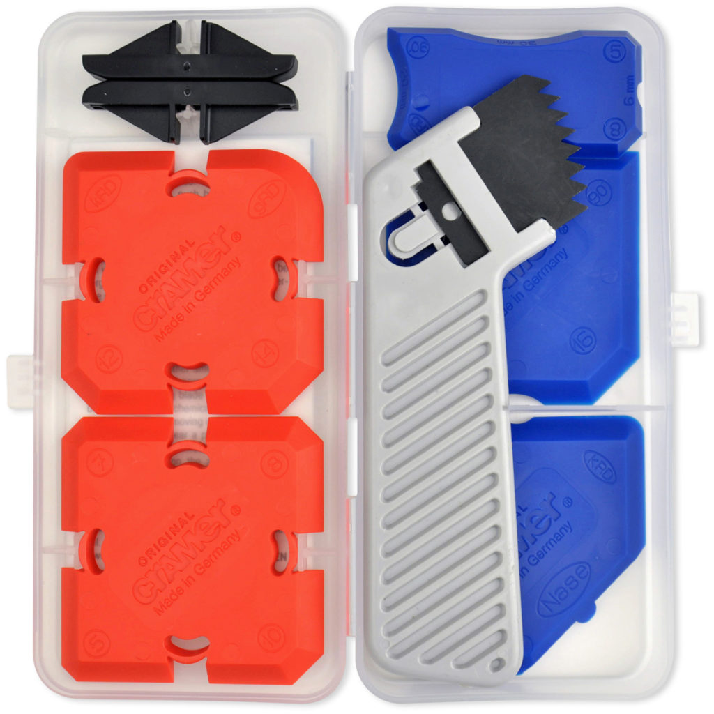 Cramer Professional Silicone Grout Profiling Caulking Tool Kit ICERA